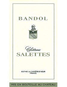 Château Salettes - Bandol Blanc 2015 (50cl)