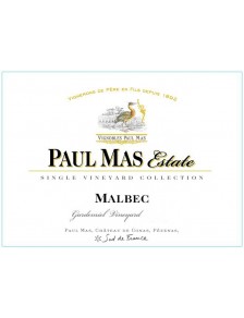 Paul Mas Estate - Malbec 2014