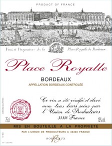 Place Royalle - Bordeaux Rouge 2015