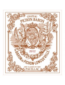 Château Pichon Longueville Baron 2012