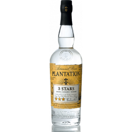 PLANTATION RUM Three Stars White Rum 41,2%