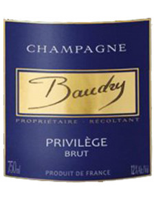 Champagne Baudry Brut Privilège Magnum