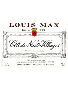 Louis Max - Côte de Nuits Villages 2017