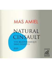 Mas Amiel - NATURAL CINSAULT - VDP Roussillon - Bio 2020