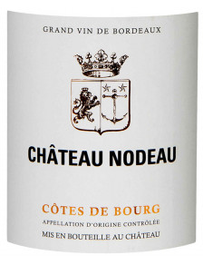 Château Nodeau  Côtes de Bourg 2018