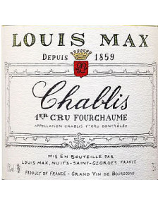 Louis Max - Chablis 1er Cru Fourchaume 2018