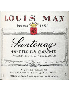 Louis Max - Santenay 1er Cru La Comme 2015