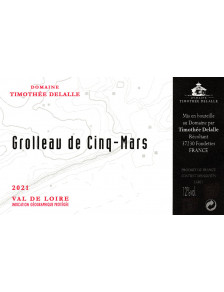 Dom Timothée Delalle - Trilogie Grolleau de Cinq Mars IGP Val de Loire 2021