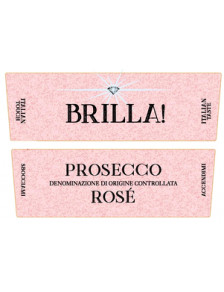 Brilla ! Prosecco Rosé Millesimato Extra Dry DOC 2022