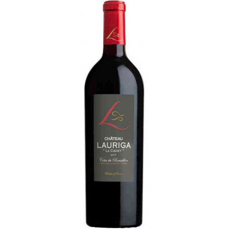 Château Lauriga Le Cadet Rouge Côtes du Roussillon  2023