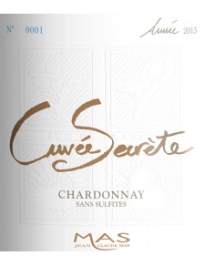 JC Mas Cuvée Secrète Chardonnay Bio (s/sulfites) 2025