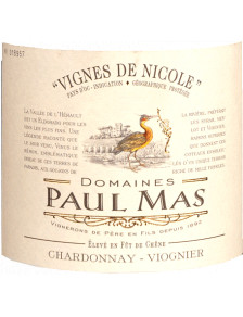 Paul Mas - Les Vignes de Nicole Chardonnay-Viognier 2025