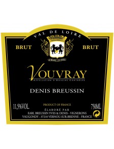 Yves Breussin - Vouvray Brut Tradition "Fines Bulles"