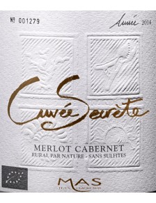 JC Mas Cuvée Secrète Merlot Cabernet Bio (s/sulfites) 2023
