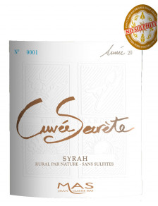 JC Mas Cuvée Secrète Syrah Bio sans sulfites 2024