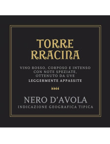 Torre Rracina - Nero d'Avola Sicilia DOC (leger. appassite) 2024