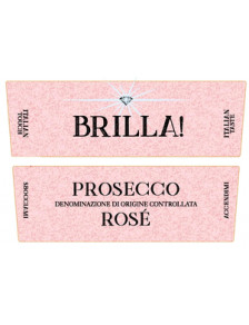 Brilla ! Prosecco Rosé Millesimato Extra Dry DOC 2025