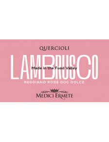 Lambrusco Reggiano DOC Rosato Dolce Quercioli